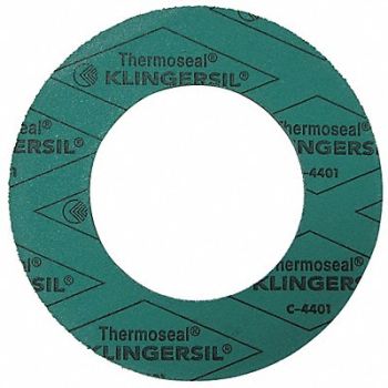 THERMOSEAL Flange Gasket 8 in 1/8 in Green, 38VR60