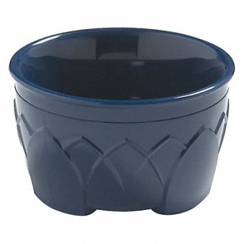 CARLISLE DINEX Insulated Bowl Fenwick 9 oz Blue PK48, 38VY02