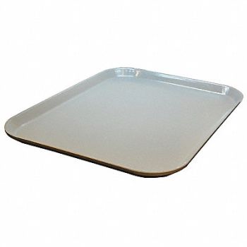 CARLISLE DINEX Tray Flat 20in.L x 15in.W Gray PK12, 38VY12