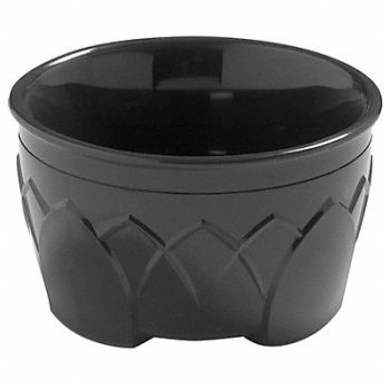 CARLISLE DINEX Insulated Bowl Fenwick 5 oz Onyx PK48, 38W353