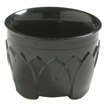 CARLISLE DINEX Insulated Bowl Fenwick 9 oz Onyx PK48, 38W357