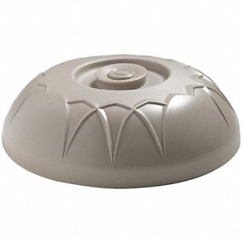 CARLISLE DINEX Insulated Dome 10 In Latte PK12, 38W362