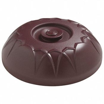 CARLISLE DINEX Insulated Dome 10 In Cranberry PK12, 38W363