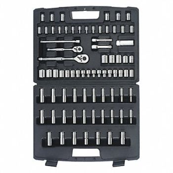 STANLEY Master Tool Set 75Pc Hard Chase, 38WF56