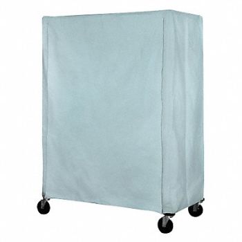 EAGLE GROUP Cart Cover 60x24x63 Blue Nylon, 38X356