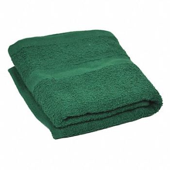 R R TEXTILE Hand Towel 16x27 In Hunter Green PK12, 38X629