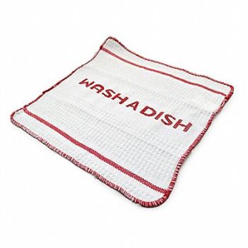 R R TEXTILE Dish Cloth 14x14 In Jacquard PK12, 38X633