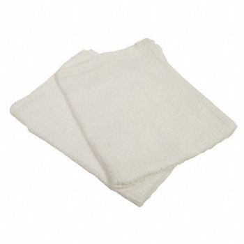 R R TEXTILE Bar Mop 17x20 White PK12, 38X637