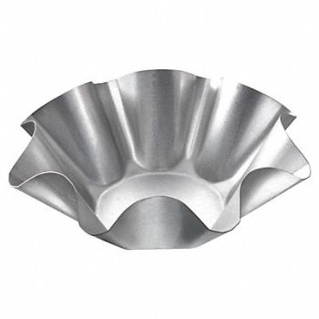 CHICAGO METALLIC Tortilla Shell Pan 9-1/8 In Alum Steel, 38X926