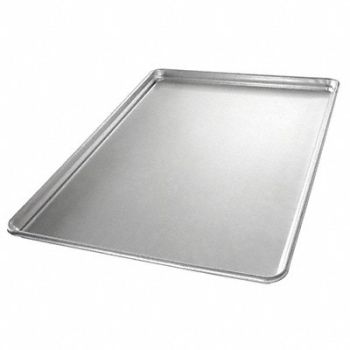 CHICAGO METALLIC Sheet Pan 26 x 18 In Glazed Aluminum, 38X936