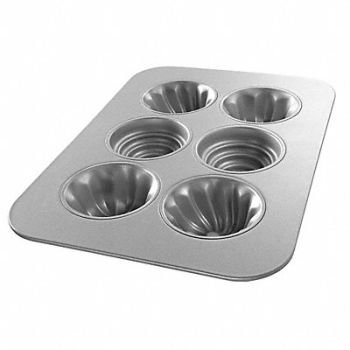 CHICAGO METALLIC Swirl/Turban/Beehive Mini Cake Pan, 38X941
