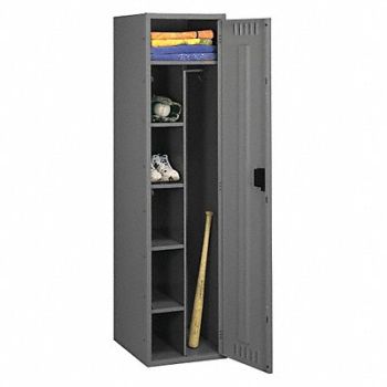 TENNSCO Lckr 1x1Lckr Md Gray 72 x24 x24 Assm, 38XD80
