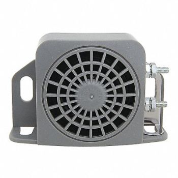 IMPERIAL SUPPLIES Back Up Alarm 97dB Gray 5 in L Plastic, 38XF43