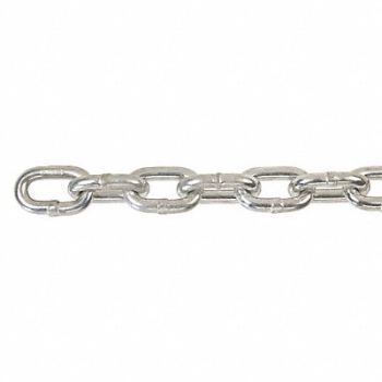 PEERLESS Proof Coil Chain/Domestic 1/4in Grade 30, 38XH89