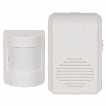 SAFETY TECHNOLOGY INTERNATIONAL Wireless Motion-Activated Chime w/Recvr, 38XL86