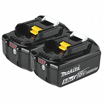 MAKITA Battery Pack (2) 5.0 Ah Li-Ion PK2, 38XU34