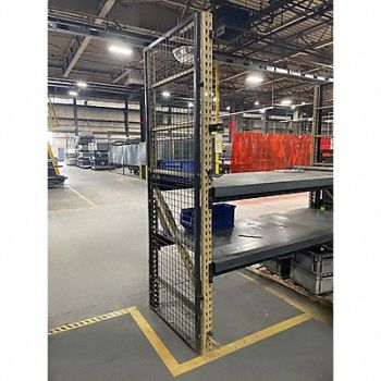 WIRECRAFTERS AslGurd Sd Panl 1 1/4x96x45in Steel 10ga, 38XX96