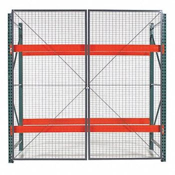 WIRECRAFTERS Door Kit 1 1/4x120x120in Steel 10ga, 38XY34