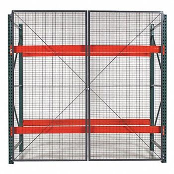 WIRECRAFTERS Door Kit 1 1/4x120x144in Steel 10ga, 38XY35