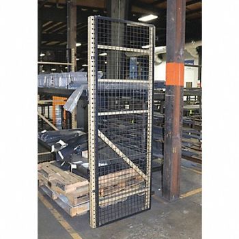 WIRECRAFTERS AslGurd Sid Pnl 1 1/4x96x39in Steel 10ga, 38XY51