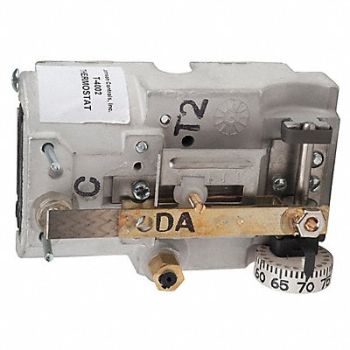 JOHNSON CONTROLS Pneumatic Tstat Heat/Cool 2Pipe High, 20RG09