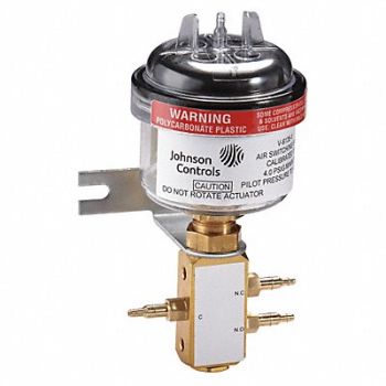 JOHNSON CONTROLS Air Switching Valve 3-Way 15 to 19 psi, 20RG24