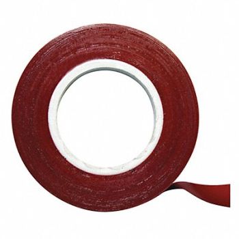 MAGNA VISUAL Chart Tape 1/4 In W x 27 Ft L Red, 38Y334