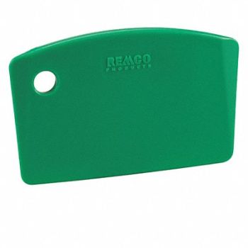 REMCO H1593 Mini Bench Scraper 5-1/2 x3-1/2 in Green, 38Y581