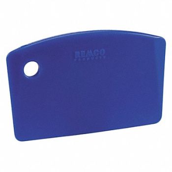 REMCO H1593 Mini Bench Scraper 5-1/2 x 3-1/2 in Blue, 38Y582