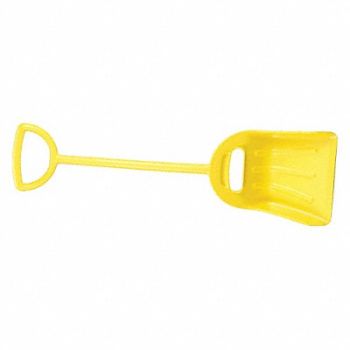 REMCO H1594 Ergonomic Shovel 14 x 48 in Yellow, 38Y591