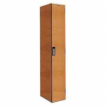 HALLOWELL Lckr 1x1Lckr Lt Wood 72 x12 x18 Assm, 38Y851