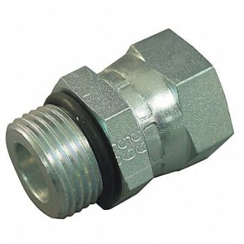 EATON AEROQUIP Hose Adapter 1/4 ORB 1/4 JIC, 54DF70