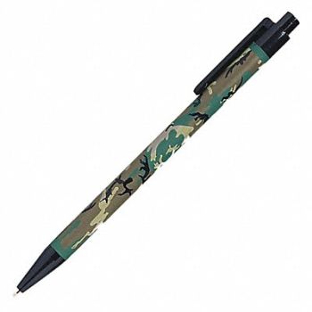 ABILITY ONE Ballpoint Pens 1.0mm Black PK12, 38YV34