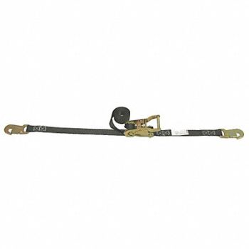 LIFT-ALL Tie Down Strap Ratchet Poly 10 ft., 38Z860
