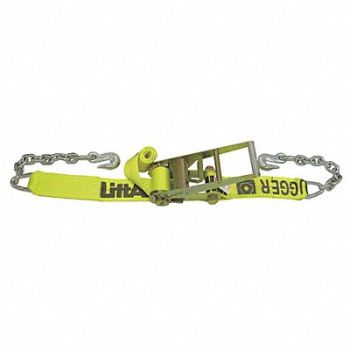 LIFT-ALL Tie Down Strap Ratchet Poly 27 ft., 38Z886