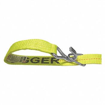 LIFT-ALL Tie Down Strap Ratchet Poly 30 ft., 38Z917