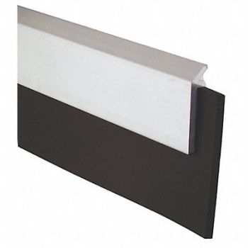 PEMKO Weatherstrip Flat 8 ft L Silver Neoprene, 38ZA07