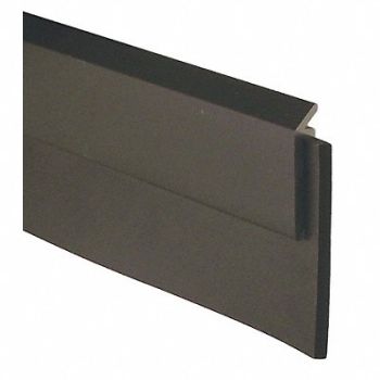 PEMKO Weatherstrip Flat 8 ft L Neoprene Black, 38ZA09