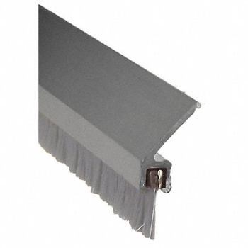 PEMKO Door Frame Weatherstrip Brush 7ft L Gray, 38ZA13