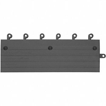 WEARWELL Drainage Ramp Black 6 in x 18 in PK10, 38ZC17