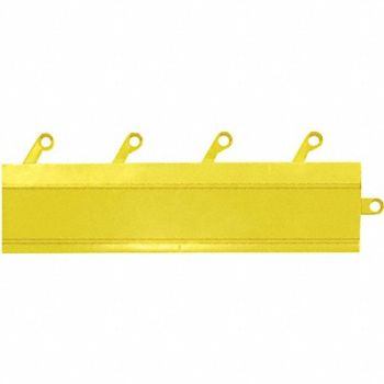 WEARWELL Antifatigue Tiles Yellow 3 x 12, 38ZC27