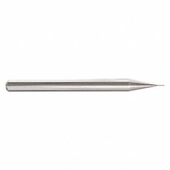 GRAINGER APPROVED Cor Rad End Mill 7/64 Carb 0.0100 rad, 38ZD17
