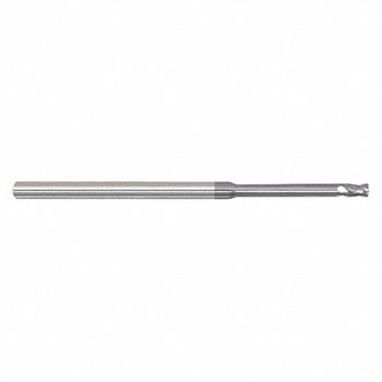GRAINGER APPROVED Corner Chamfer End Mill 1/8 Carbide, 38ZD18