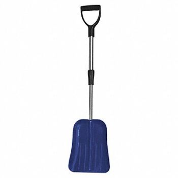 WESTWARD Snow Shovel Polypropylene Blade 9-1/2 W, 38ZF77