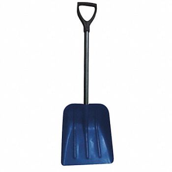 WESTWARD Snow Shovel Polypropylene Blade 10-3/4 W, 38ZF78