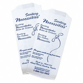 SANITARY NECESSITIES Sanitary Napkin Bag PK500, 391T95
