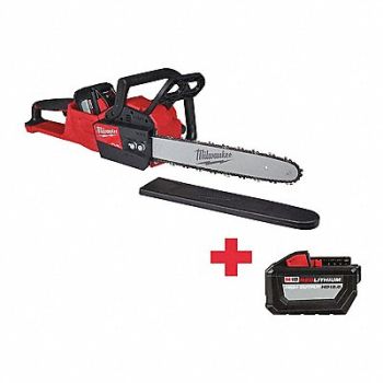 MILWAUKEE Chain Saw 16 Bar Length 2.8 HP, 508V47