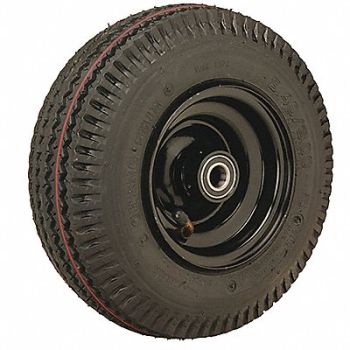 HAMILTON Pneumatic Wheel Sawtooth 16 Wheel Dia., 391W76