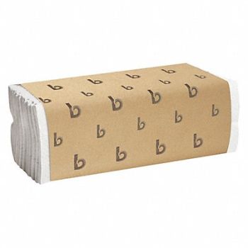 BOARDWALK Paper Towels White 200 Sheets PK12, 391Z98