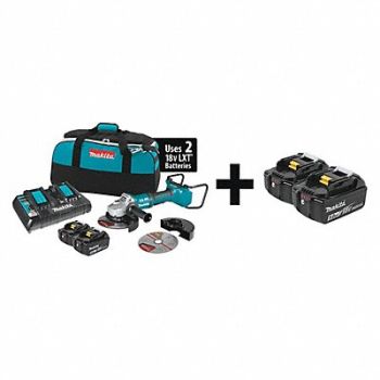 MAKITA Cordless Angle Grinder Kit 36.0V Li-Ion, 392N76